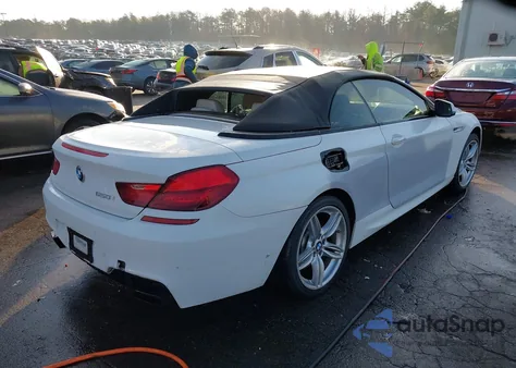 2014 BMW 650I из США, поврежденный, VIN WBAYP9C56ED168927